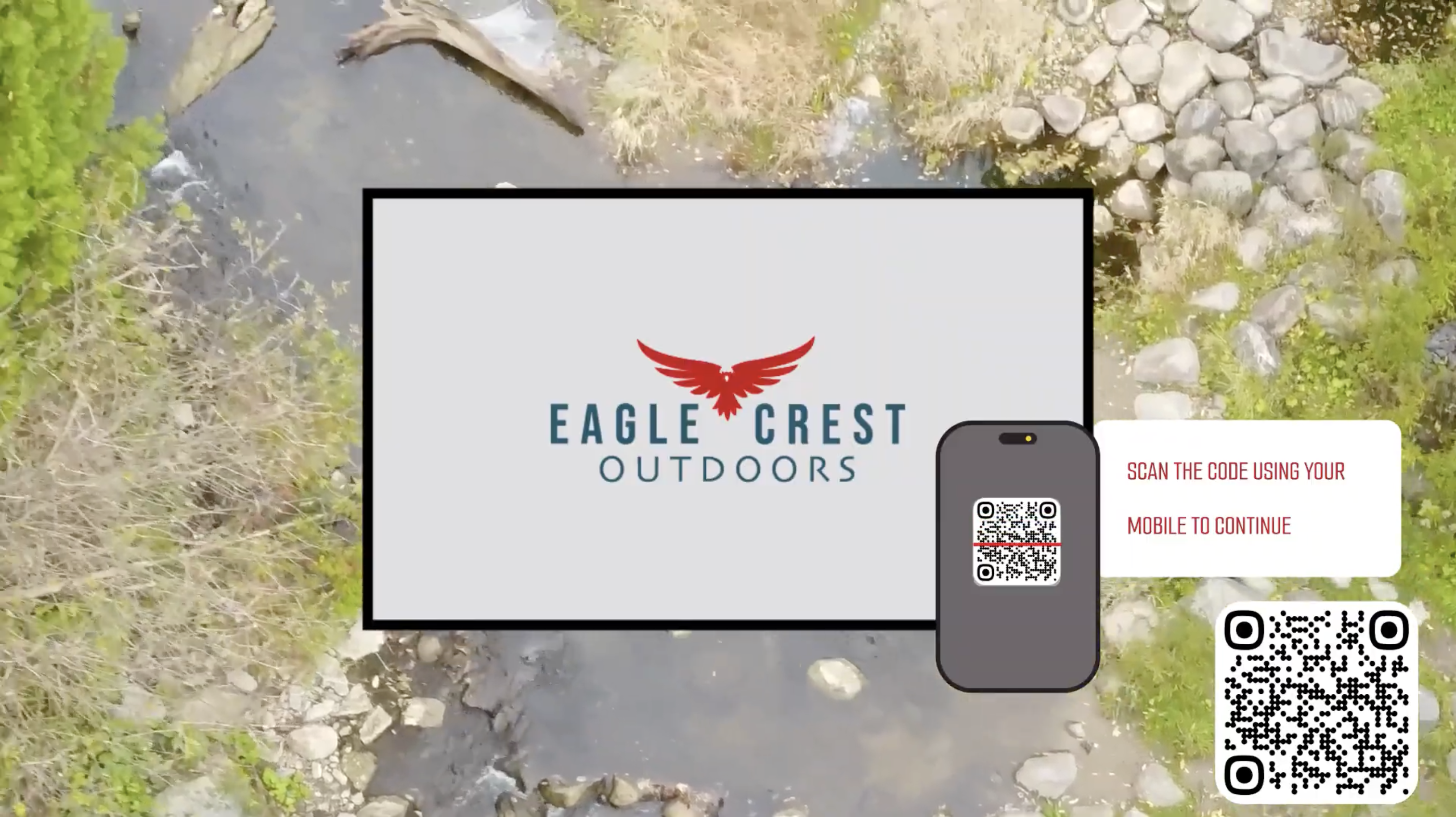 Eaglecrest Outdoors timeline and presentation planning screen